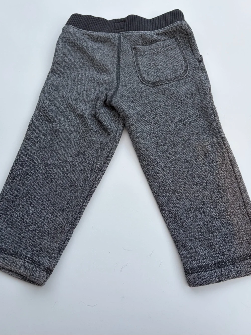 babyGap Toddler 18-24M Gray Marled Knit Pull-On Sweatpants